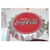 Coca-Cola Collectibles Set: Trays, Posters, Glassware, and Decorative Items