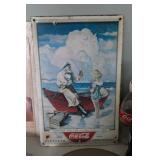 Coca-Cola Collectibles Set: Trays, Posters, Glassware, and Decorative Items