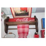 Coca-Cola Collectibles Set: Trays, Posters, Glassware, and Decorative Items