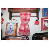 Coca-Cola Collectibles Set: Trays, Posters, Glassware, and Decorative Items