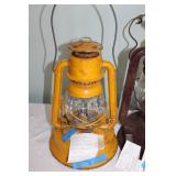 Set of 4 Vintage Dietz Oil Lanterns in Mixed Colors