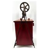 Vintage Pink Rhinestone Bracelet with Silver-Tone Setting