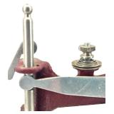 Amethyst and Silver Ring with Crystal Beaded Bracelet