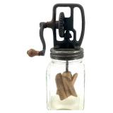 Museum of Jewelry San Francisco Cloisonné Garnet Enameled Earrings