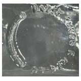 Museum of Fine Arts Crown Motif Clip-On Earrings with Red Gemstone Accents