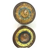 Green Jade Carved Decorative Medallion