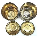 Green Jade Carved Decorative Medallion