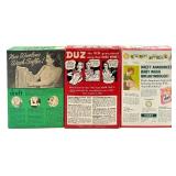 Set of Purple and Floral Costume Jewelry with Necklace, Brooch and Earrings