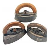 Vintage Clip-On Earrings and Bracelet Set with White Enamel and Rhinestones