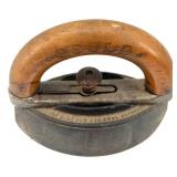 Vintage Clip-On Earrings and Bracelet Set with White Enamel and Rhinestones