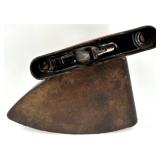 Vintage Clip-On Earrings and Bracelet Set with White Enamel and Rhinestones