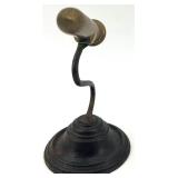 Vintage Citrine Style Rhinestone Necklace and Earrings Set