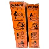 Vintage Coro Set of Pink & Blue Rhinestone Clip-On Earrings with Brooch