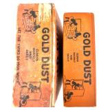 Vintage Coro Set of Pink & Blue Rhinestone Clip-On Earrings with Brooch