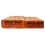 Vintage Coro Set of Pink & Blue Rhinestone Clip-On Earrings with Brooch