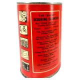 Vintage Coro Set of Pink & Blue Rhinestone Clip-On Earrings with Brooch