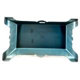 Vintage Blue Moonglow Rhinestone Earrings and Brooch Set