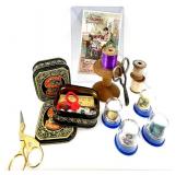 Set of Copper and Black Resin Jewelry with Necklaces and Earrings