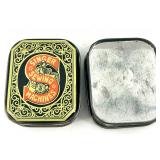 Set of Copper and Black Resin Jewelry with Necklaces and Earrings