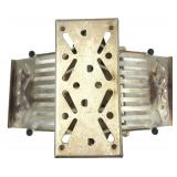 Vintage Gold-toned Necklace, Bracelet and Earring Set with Faux Pearl Accents