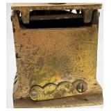 Vintage Red Bead Necklace with Antique Rhinestone Fur Brooch