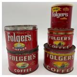 Set of 4 Vintage Statement Clip-On Earrings with Multicolor Rhinestones