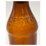 Vintage 925 Silver Necklace with Red Stone Accents and Carved Silver Earring Set