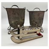 L.L. Segal California Earrings, Necklace, and 2 Hope Chest Rope Chain Bracelets & 3 Bangle Bracelets & Ornate Ring