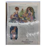 Vintage Rhinestone Brooches, Buttons and Earrings Set Featuring a Sterling Silver Trifari Brooch