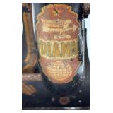 Set of Colorful Vintage Rhinestone Brooches with Floral and Wreath Designs