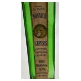 Vintage Jewelry Collection: Kramer of New York Necklace, Blue Glass Bead Necklace and Pale Blue Glass Made in Italy Stamped Necklace with Earrings