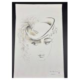 Vintage Jewelry Set with Blue Lapis Pendant Necklace, Earrings, Brooch, Pin and Bracelet