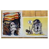 Vintage Aurora Borealis Beaded Necklace, Bracelet, Earrings, and Brooch Set including Austria