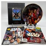 Vintage Japanese Pearl and Crystal Necklace and Earring Set