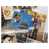 Orange Bead Vintage Necklace, Clip and Pierced Earrings with Ring Set from Japan and Germany