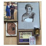 Vintage Hong Kong Orange Beaded Necklace, Earrings, and Brooch Set