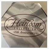 Vintage Hong Kong Orange Beaded Necklace, Earrings, and Brooch Set