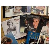 Set of Vintage Beaded Necklaces and Silver Toned and Orange Stone Bracelet