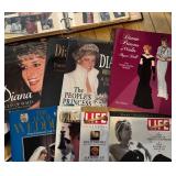 Set of Vintage Beaded Necklaces and Silver Toned and Orange Stone Bracelet