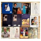 Vintage Amber and Goldtone Coro Bead Necklace with Matching Earrings