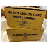 Lionel Trains LCCA 2007 NH #209 Add-On Cars and Diesel Loco with Horn Set