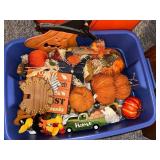 Large Collection of Halloween Decorations and Figurines