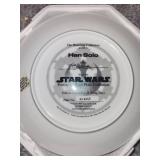Set of 4 Star Wars Collector Plates by The Hamilton Collection