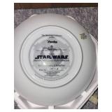 Set of 4 Star Wars Collector Plates by The Hamilton Collection