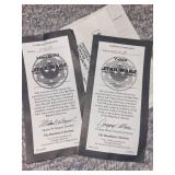 Set of 4 Star Wars Collector Plates by The Hamilton Collection