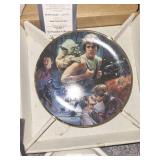 Set of 4 Star Wars Collector Plates by The Hamilton Collection