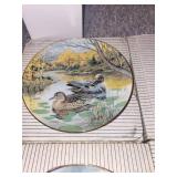 Set of 6 Knowles Living With Nature Duck Collection Plates - Limited Edition