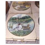 Set of 6 Knowles Living With Nature Duck Collection Plates - Limited Edition