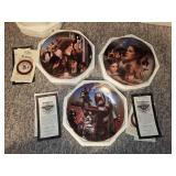 Limited Edition Star Wars Heroes and Villains Plate Collection