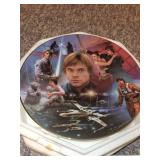 Star Wars Heroes and Villains Plate Collection by Hamilton
